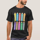 Kids Kids Learning to Calculate Math Multiplicatio T-shirt (Voorkant)