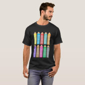 Kids Kids Learning to Calculate Math Multiplicatio T-shirt (Voorkant volledig)