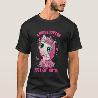 Kids Kindergarten Unicorn Fun For Girls T-shirt