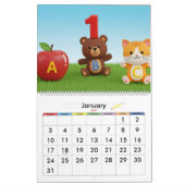 Kids Learning Calendar – ABC & 123 Educational Kalender (Jan 2027)