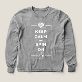 Kids' Long-Sleeve Hanukkah Shirt - Keep Calm and