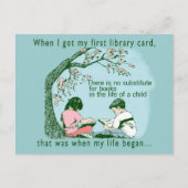 Kids Love To Read Briefkaart (Voorkant)