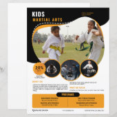Kids Martial Arts Flyer Sjabloon (Voorkant / Achterkant)