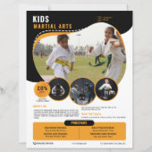 Kids Martial Arts Flyer Sjabloon (Voorkant)