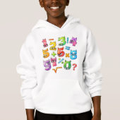 Kids Maths Numbers Hoodie | Number Day UK (Voorkant)