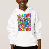 Kids Maths Rock Star Hoodie | Primary School UK (Voorkant)