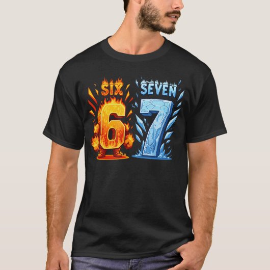 Kids Meme 67 Six Seven 6 7 Funny Gamer Shirt For B (Voorkant)