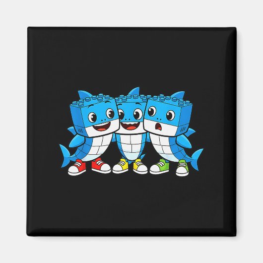 Kids Meme Funny Italian Brainrot Kids Boys Girl Me Magneet (Voorkant)