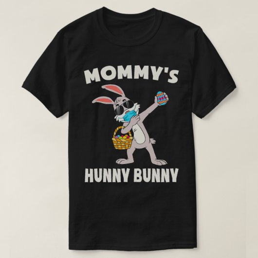 Kids Mommy's Hunny Bunny Cute Easter Day Bunny To T-shirt (Design voorkant)