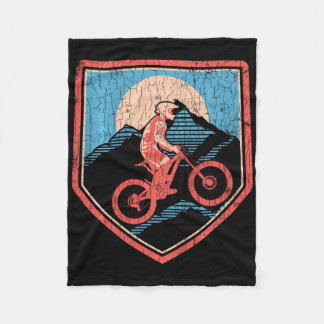 Kids Mountain Bike Cycling Gifts Youth Boys _1  Fleece Deken