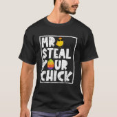 Kids Mr Steal Your Chick Funny Easter Spring Toddl T-shirt (Voorkant)