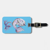 Kids Narwhale Bagagelabel (Voorkant horizontaal)