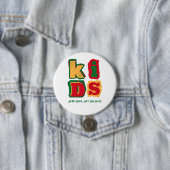Kids Need Milk, Not Missiles Ronde Button 7,6 Cm (In situ)
