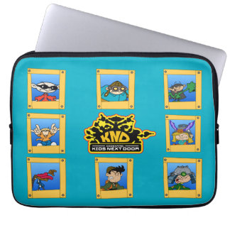 Kids Next Door Operatives Icons Laptop Sleeve