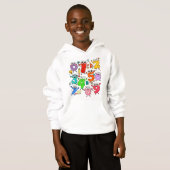 Kids Number Day Hoodie | Fun Maths Numbers (Voorkant volledig)