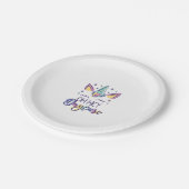 Kids Oh Hey Daycare Vibes First Day Of Daycare Gir Papieren Bordje (Gekanteld)