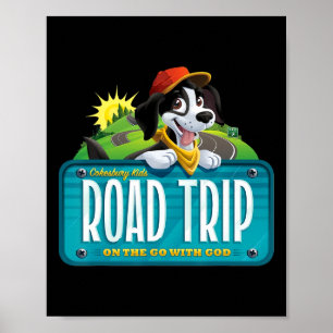 Kids On The Go Christelijk Vbs 2025 Wegreis Vierin Poster