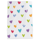 Kids’ Pancake Birthday Gift Bag – Little Chef Them Medium Cadeauzakje (Achterkant)