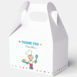 Kids’ Pancake Party Favor Box Bedankdoosjes