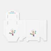 Kids’ Pancake Party Favor Box Bedankdoosjes (Uitgevouwen)