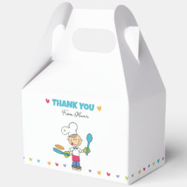 Kids’ Pancake Party Favor Box Bedankdoosjes
