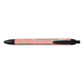 Kids Pencil with Fun School Building Design Zwarte Inkt Pen (Achterkant)