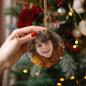 Kids Personalized Elf Christmas Tree Keramisch Ornament