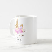 Kids Personalized Mug with Name Koffiemok (Voorkant links)