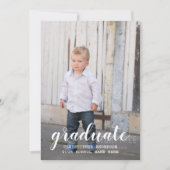 Kids Photo Graduation Aankondiging (Voorkant)
