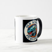 Kids Pickleball Sport T-shirts. Magische Mok (Voorkant rechts)