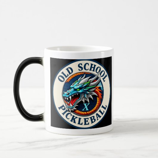 Kids Pickleball Sport T-shirts. Magische Mok (Links)