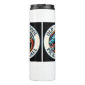 Kids Pickleball Sport T-shirts. Thermosbeker (Achterkant)