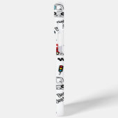 Kids Playful Transport Pattern  Case-Mate iPhone Case (Achterkant / Links)