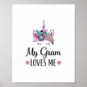 Kids Pop It 3rd Birthday Girls 3 Years Old Fidget  Poster (Voorkant)