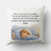 Kids Prayer Kussen (Achterkant)