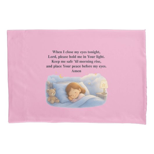 Kids Prayer Kussensloop (Voorkant)