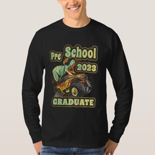 Kids Pre School Graduate Hello Summer Students And T-shirt (Voorkant)