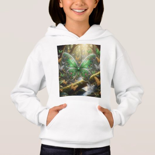 Kid's pullover hoodie (Voorkant)
