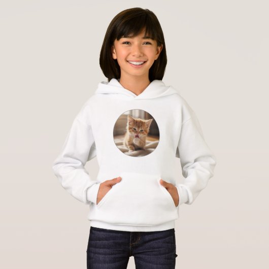 Kids' Pullover Hoodie (Voorkant volledig)