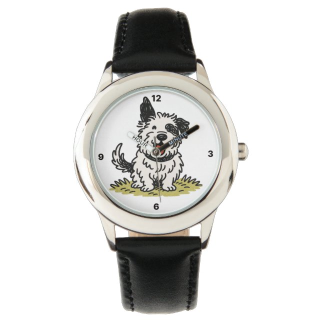 Kid's Puppy Watch Horloge (Voorkant)