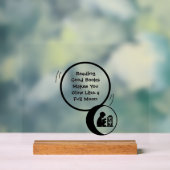 Kids Reading Acrylic Sign Acryl Bord (Neutraal)