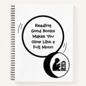 Kids Reading Sticker Notitieboek (Voorkant)