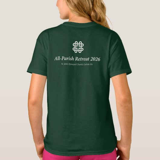 Kids Retreat T-shirt (Achterkant)