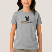 Kids retro t-shirt (Voorkant)