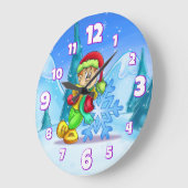 Kids Room Decor Round Clock Grote Klok (Hoek)