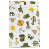 Kid's Safari Birthday Party Medium Cadeauzakje (Voorkant)