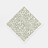 Kid's Safari Leopard Birthday Party Servet (Hoek)