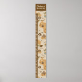 Kid's Safari Map Growth Chart ID1269 Poster (Voorkant)
