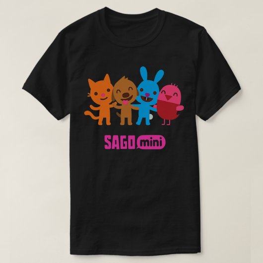 Kids Sago Mini Friends  T-shirt (Design voorkant)
