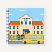 Kids School Sprial Notebook Notitieboek (Voorkant)